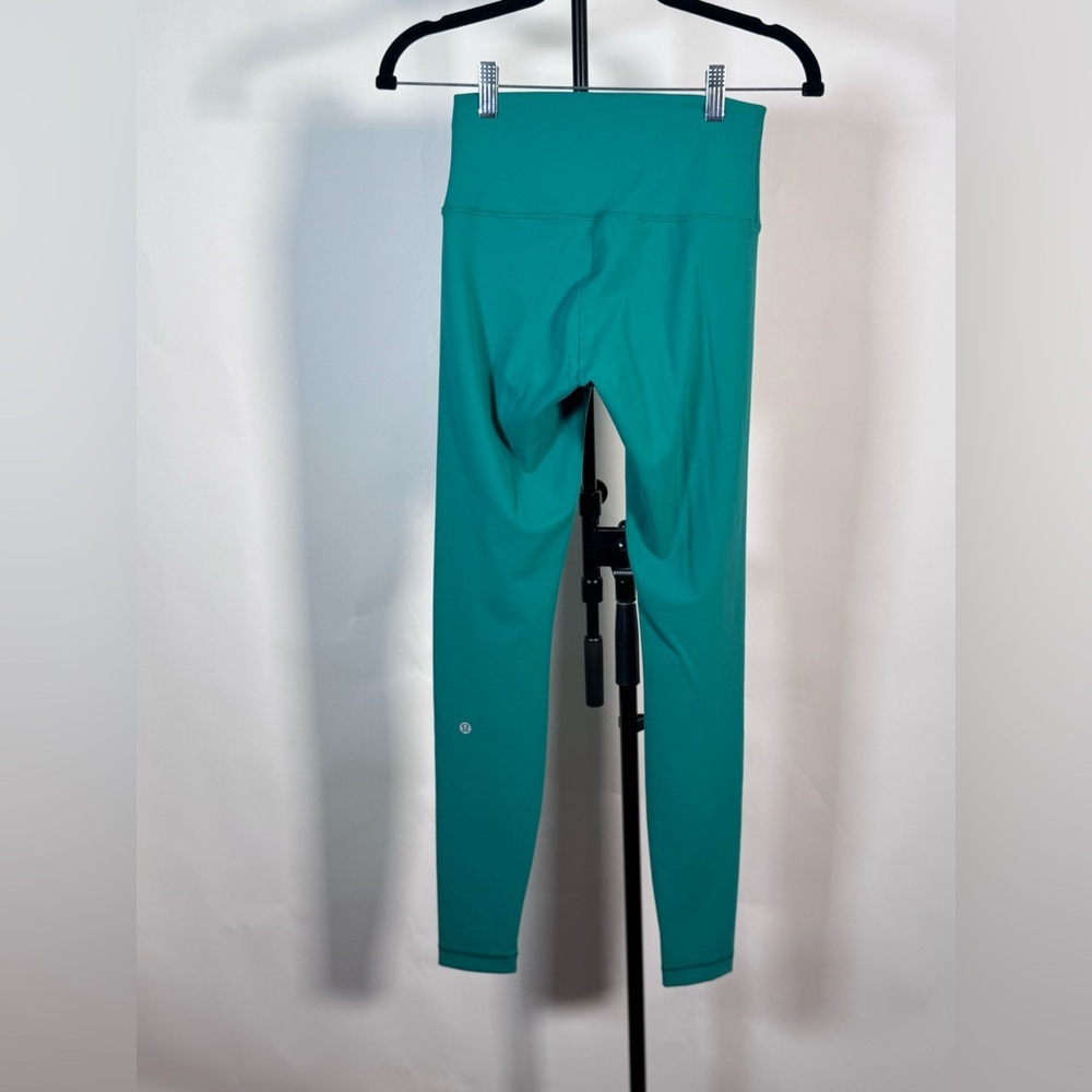 NWOT Lululemon Wunder Train High-Rise Tight 28" Maldives Green - Picture 3 of 5